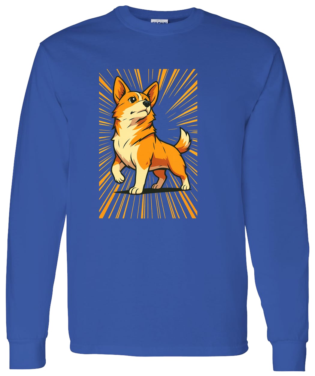 G540 LS T-Shirt 5.3 oz. - Royal