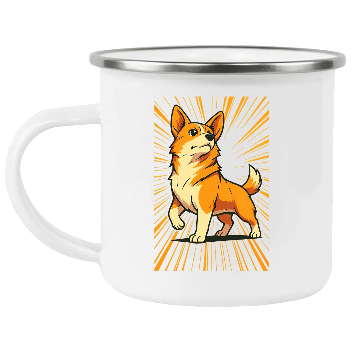 21271 Enamel Camping Mug Design Preview