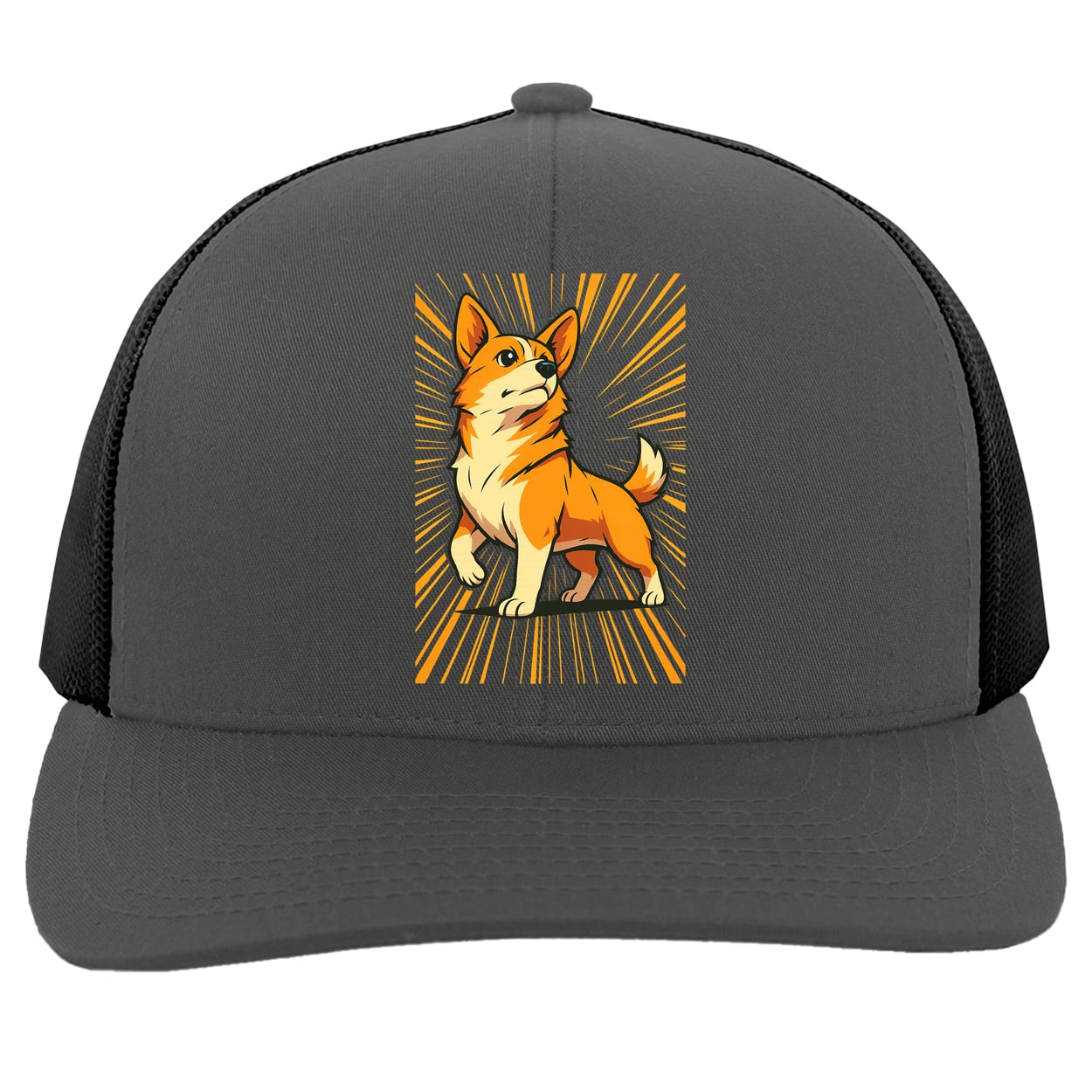 104C Trucker Snap Back - Graphite/Black