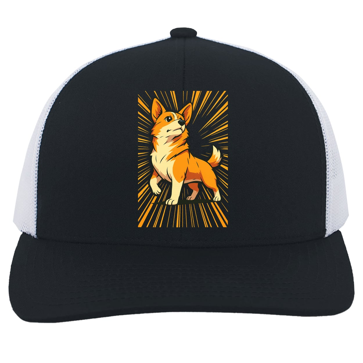 104C Trucker Snap Back - Navy/White