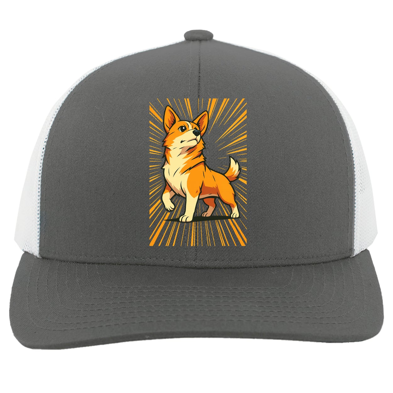 104C Trucker Snap Back - Graphite/White