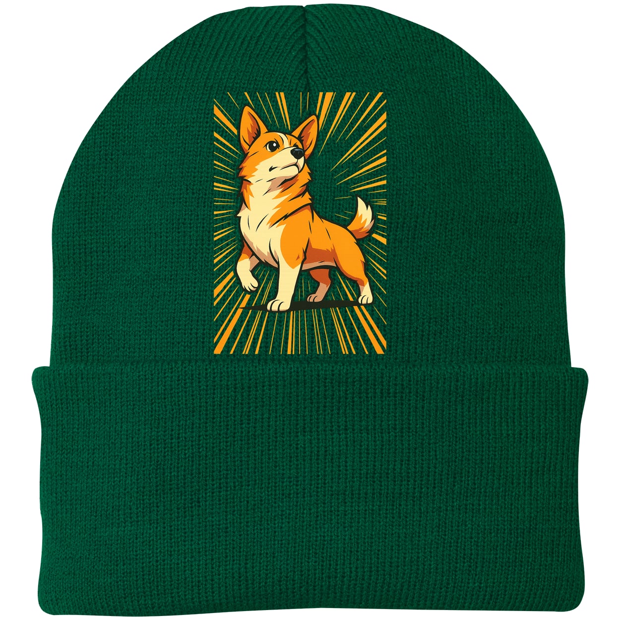 CP90 Port & Company Knit Beanie - Athletic Green