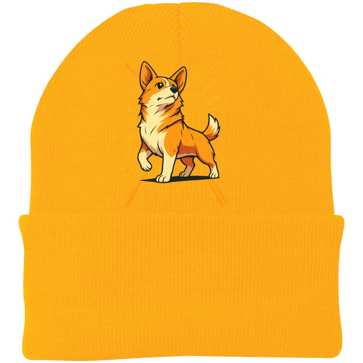 CP90 Port & Company Knit Beanie - Athletic Gold