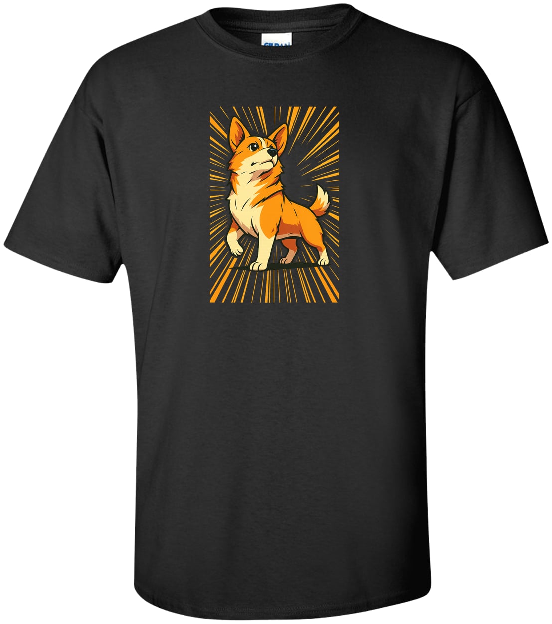 G200T Gildan Mens Tall Ultra Cotton Tee - Black