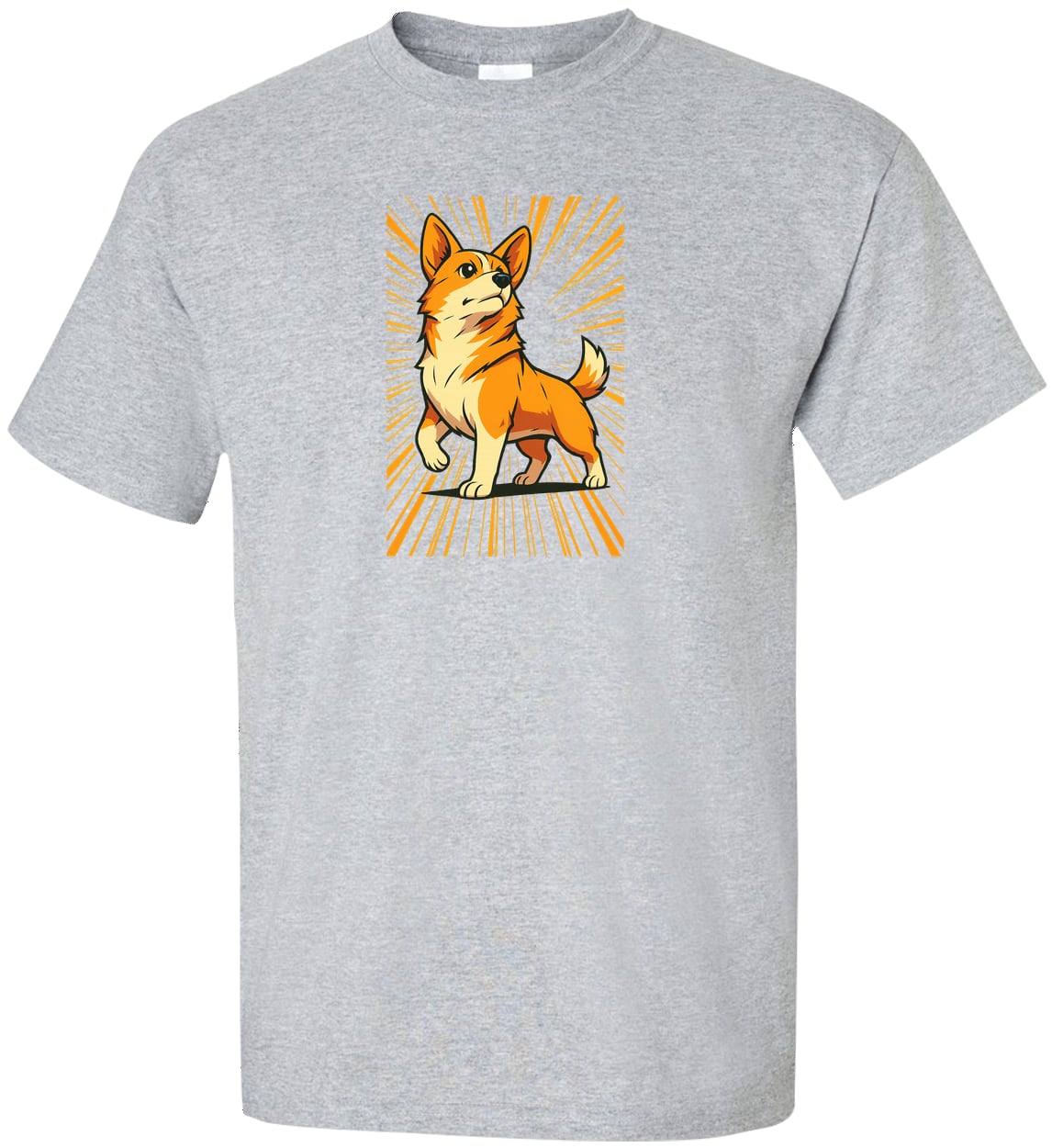 G200T Gildan Mens Tall Ultra Cotton Tee - Sport Grey