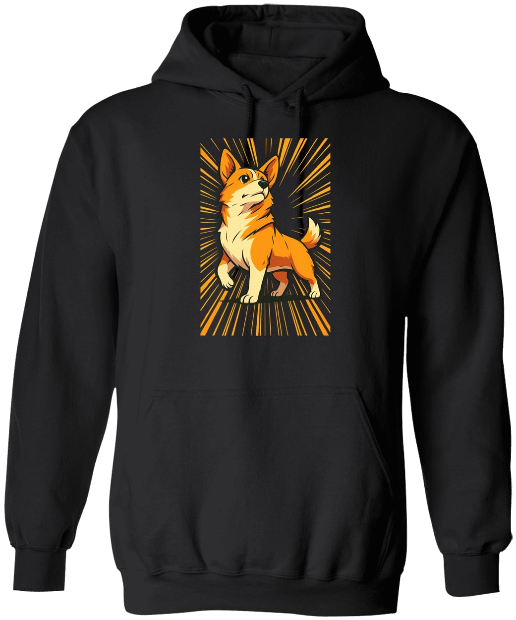 G185 Gildan Pullover Hoodie - Black