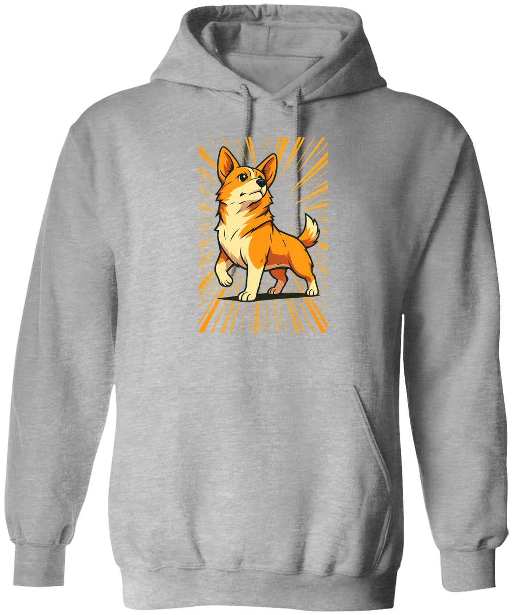 G185 Gildan Pullover Hoodie - Sport Grey