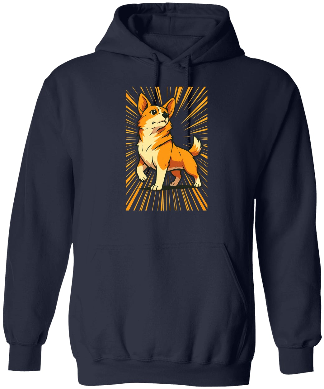 G185 Gildan Pullover Hoodie - Navy