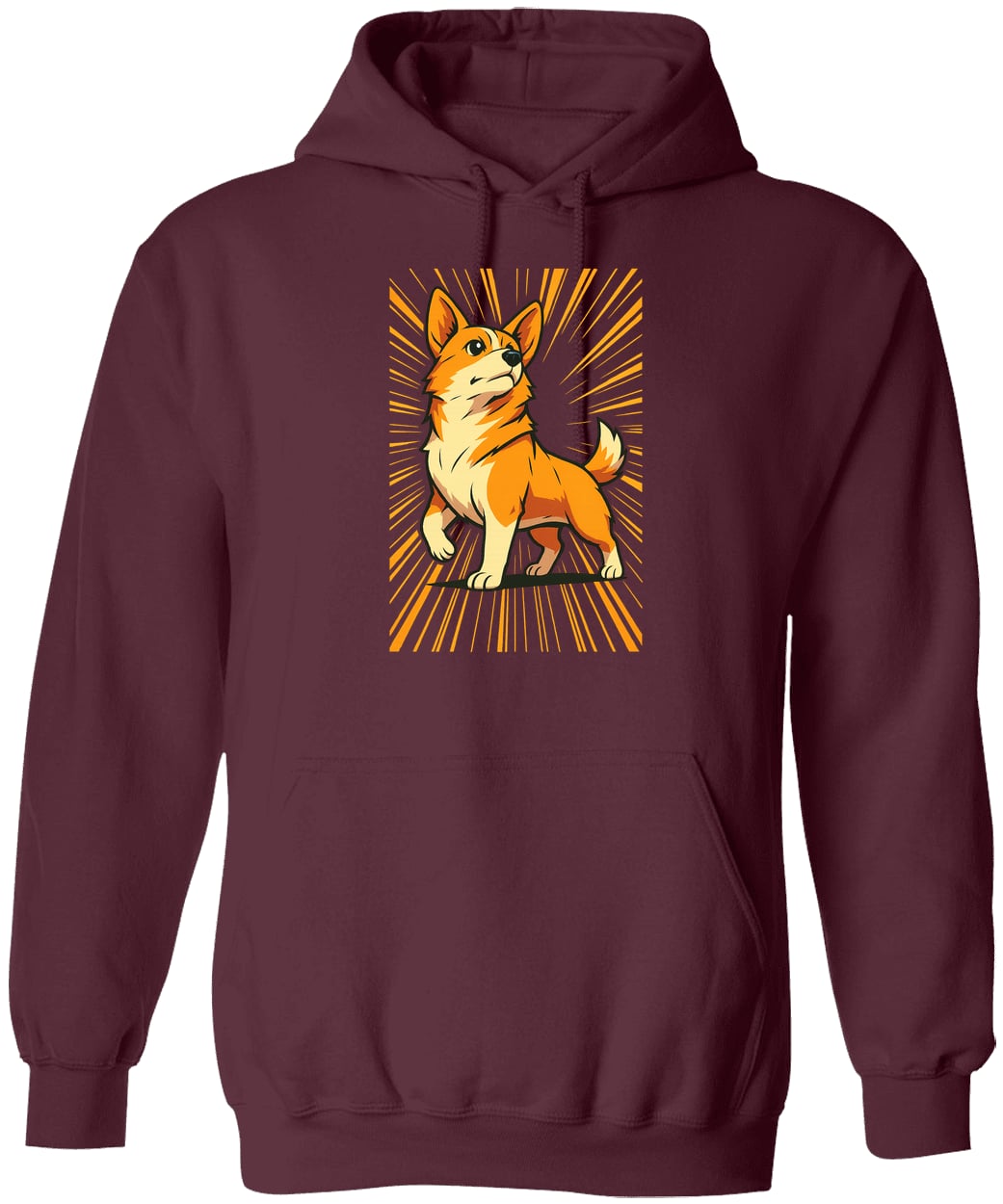 G185 Gildan Pullover Hoodie - Maroon