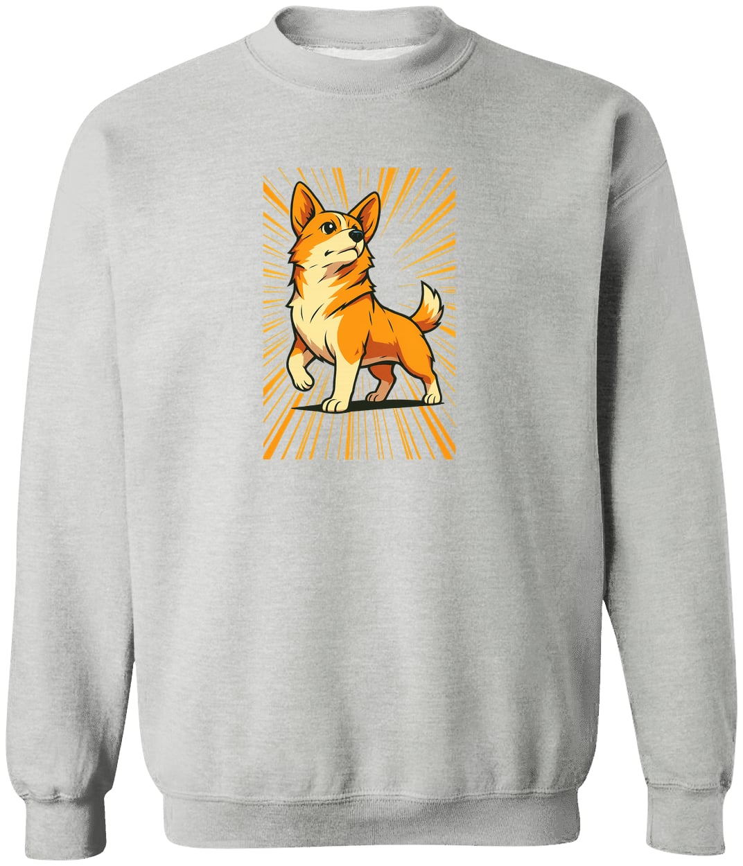 G180 Gildan Crewneck Pullover Sweatshirt - Sport Grey