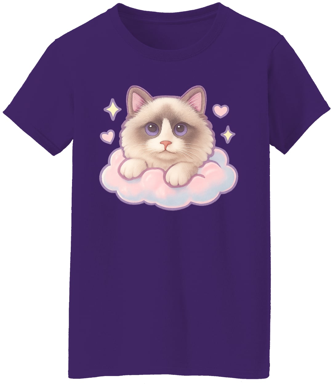 G500L Ladies' 5.3 oz. T-Shirt - Purple