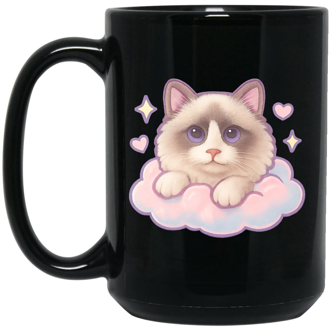 BM15OZ 15oz Black Mug Design Preview