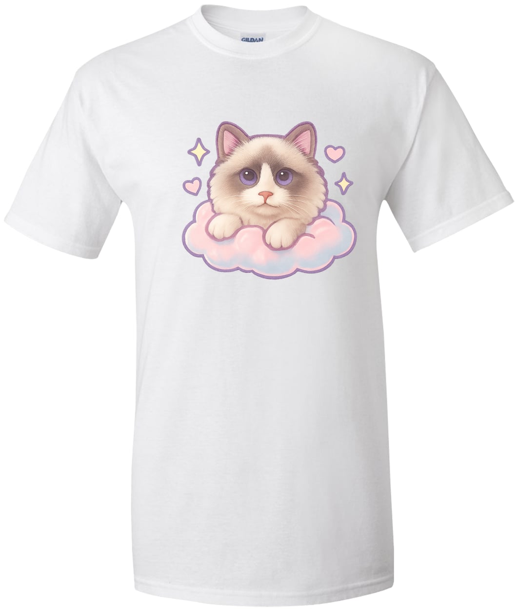 G200T Gildan Mens Tall Ultra Cotton Tee - White