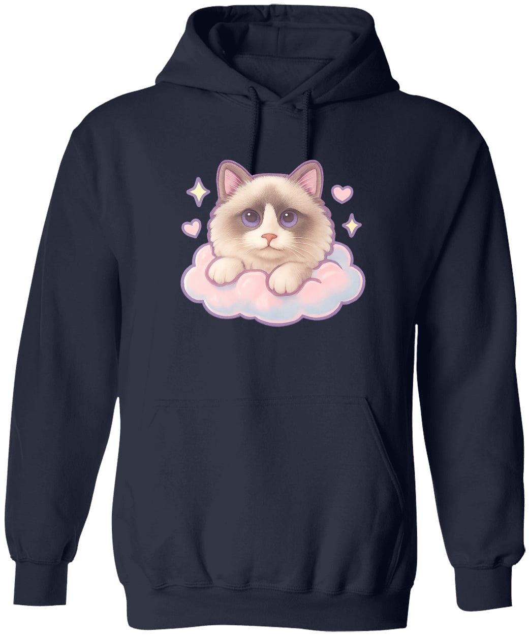 G185 Gildan Pullover Hoodie - Navy