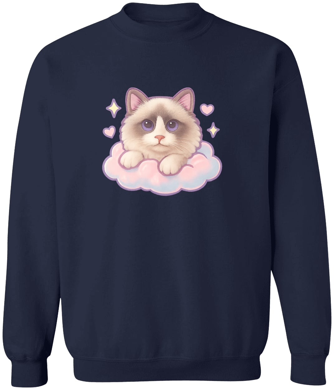 G180 Gildan Crewneck Pullover Sweatshirt - Navy