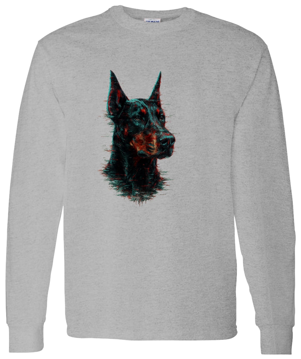 G540 LS T-Shirt 5.3 oz. - Sport Grey