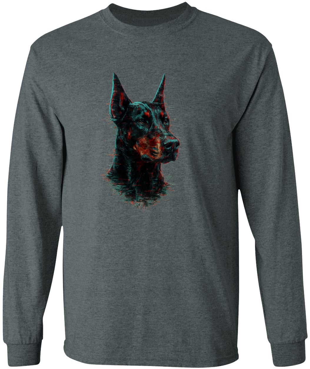 G540 LS T-Shirt 5.3 oz. - Dark Heather