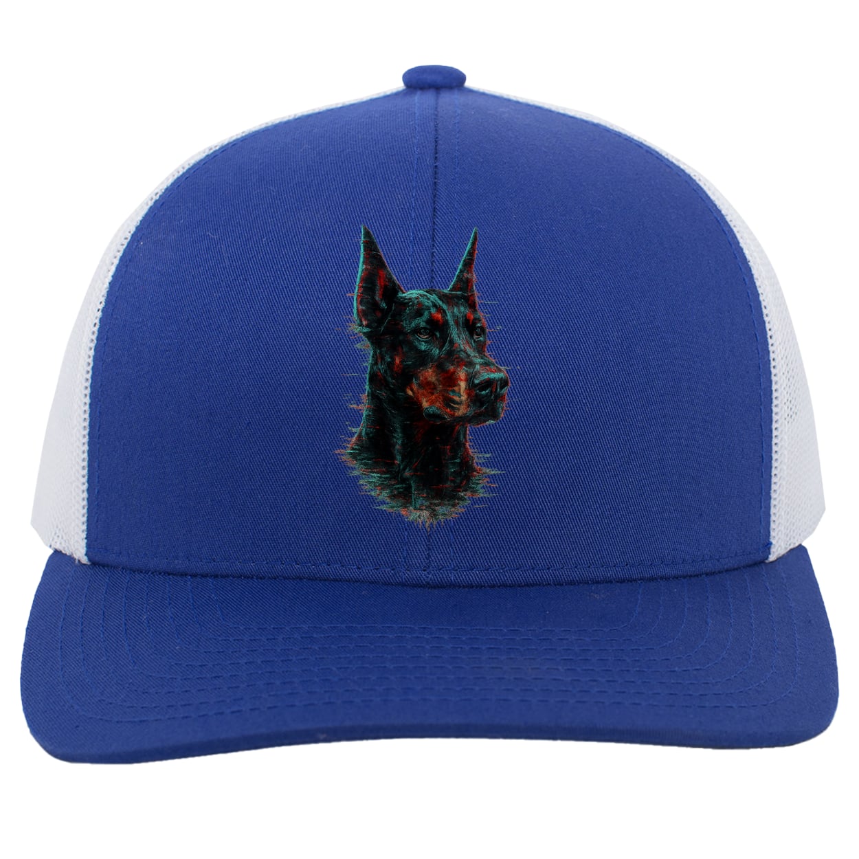 104C Trucker Snap Back - Royal/White