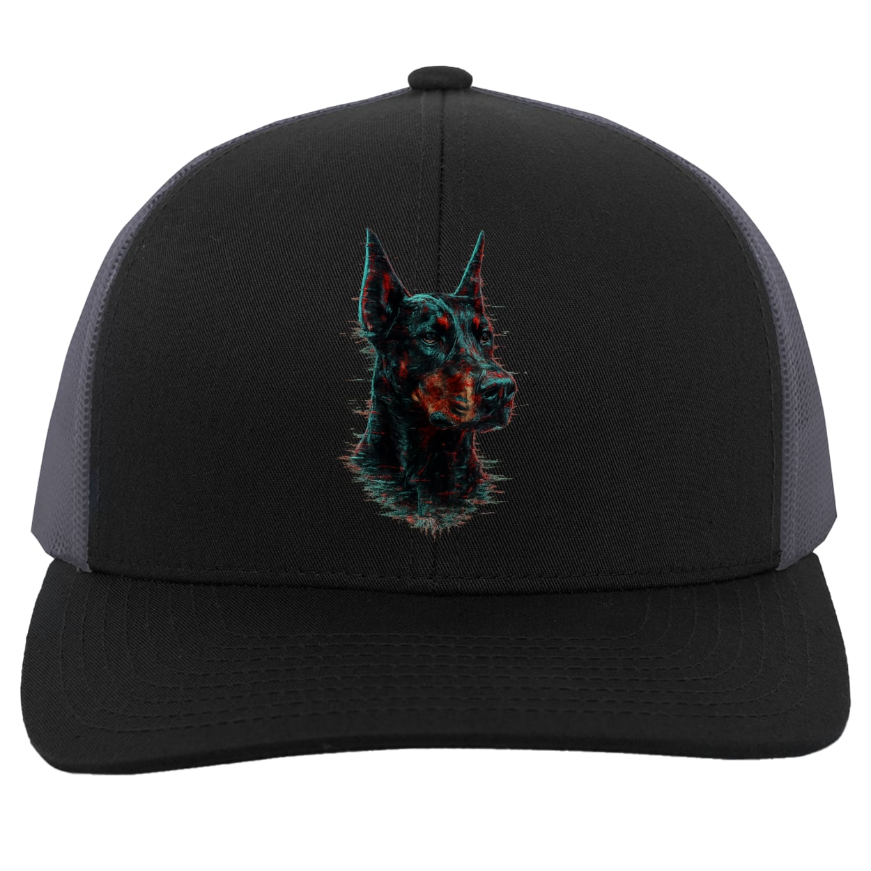104C Trucker Snap Back - Black/Graphite