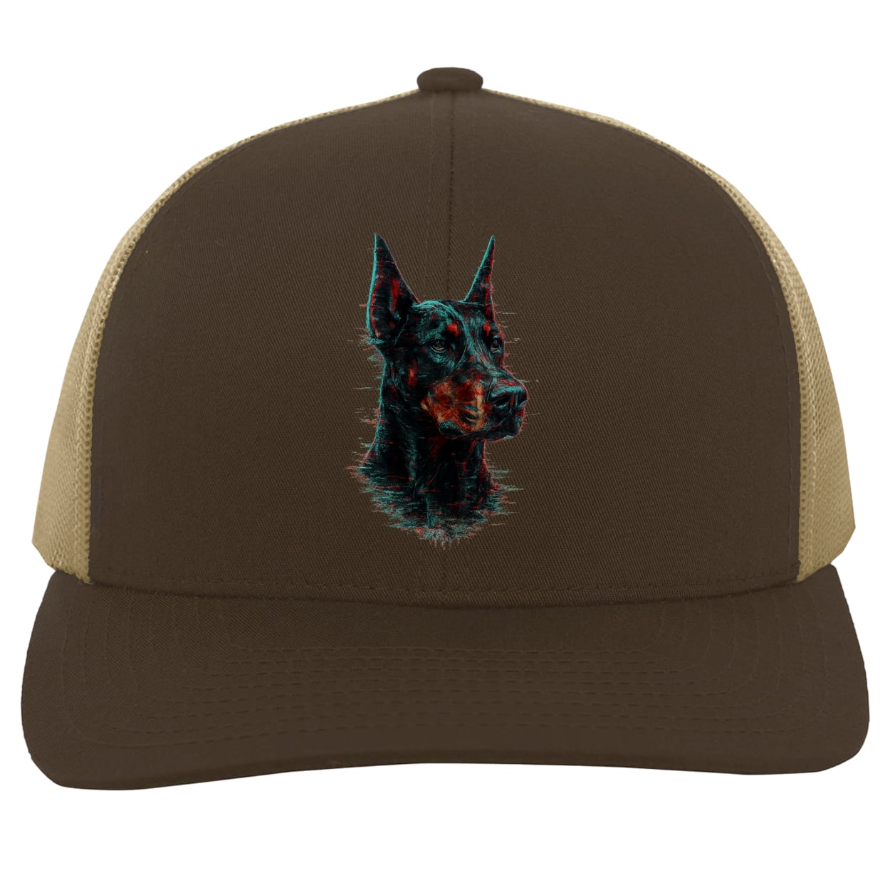 104C Trucker Snap Back - Brown/Khaki