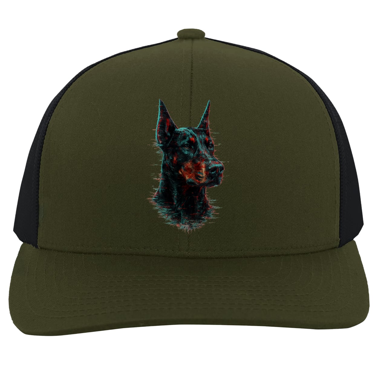 104C Trucker Snap Back - Moss/Charcoal
