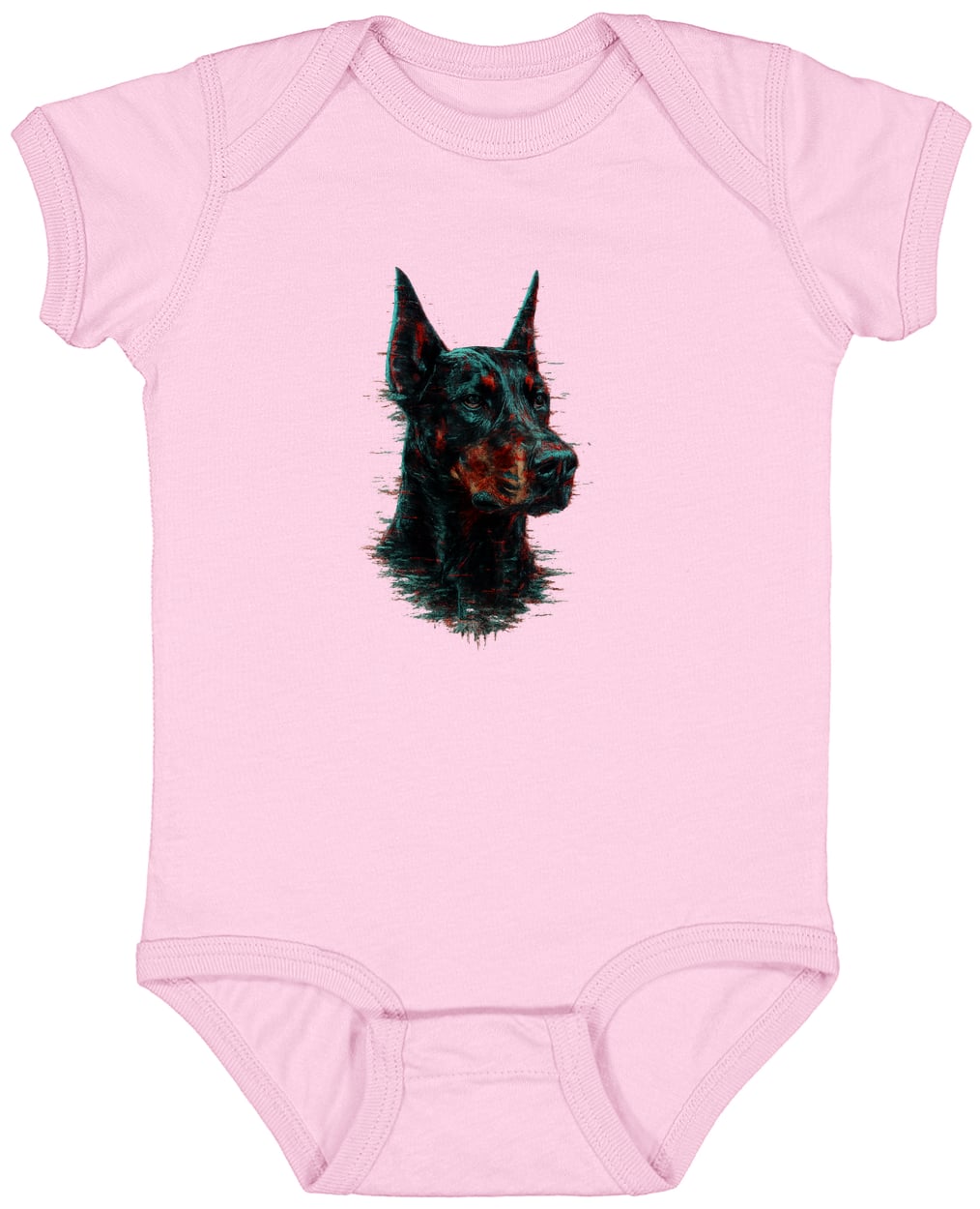 4424 Infant Fine Jersey Bodysuit - Pink