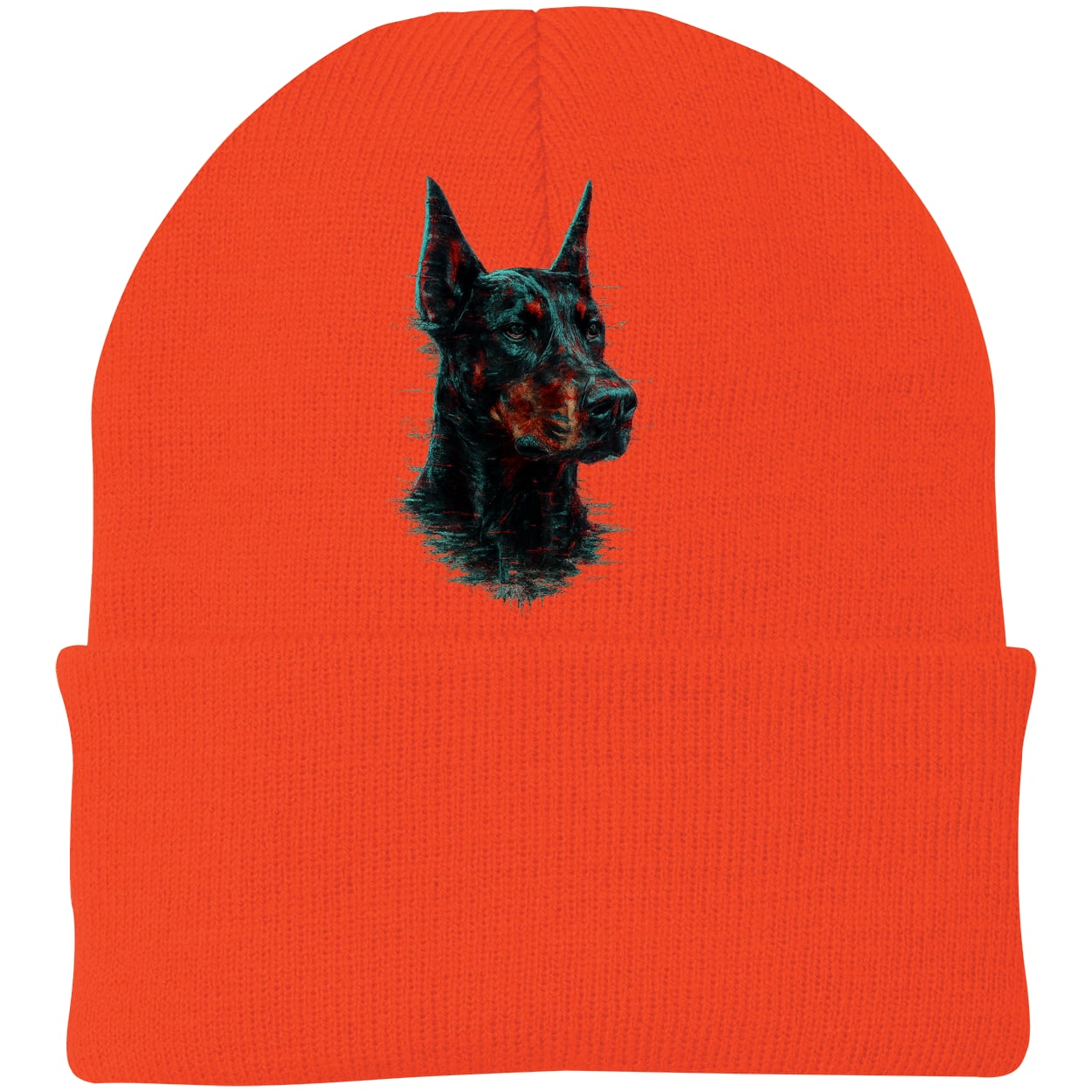 CP90 Port & Company Knit Beanie - Athletic Orange