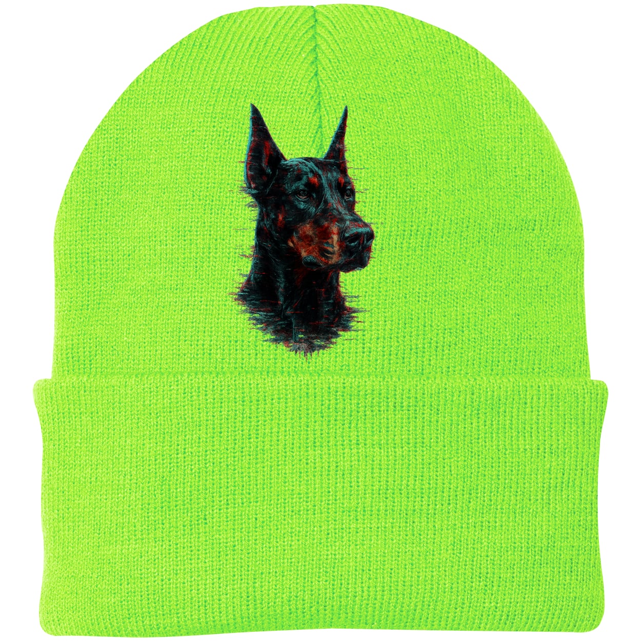 CP90 Port & Company Knit Beanie - Neon Green