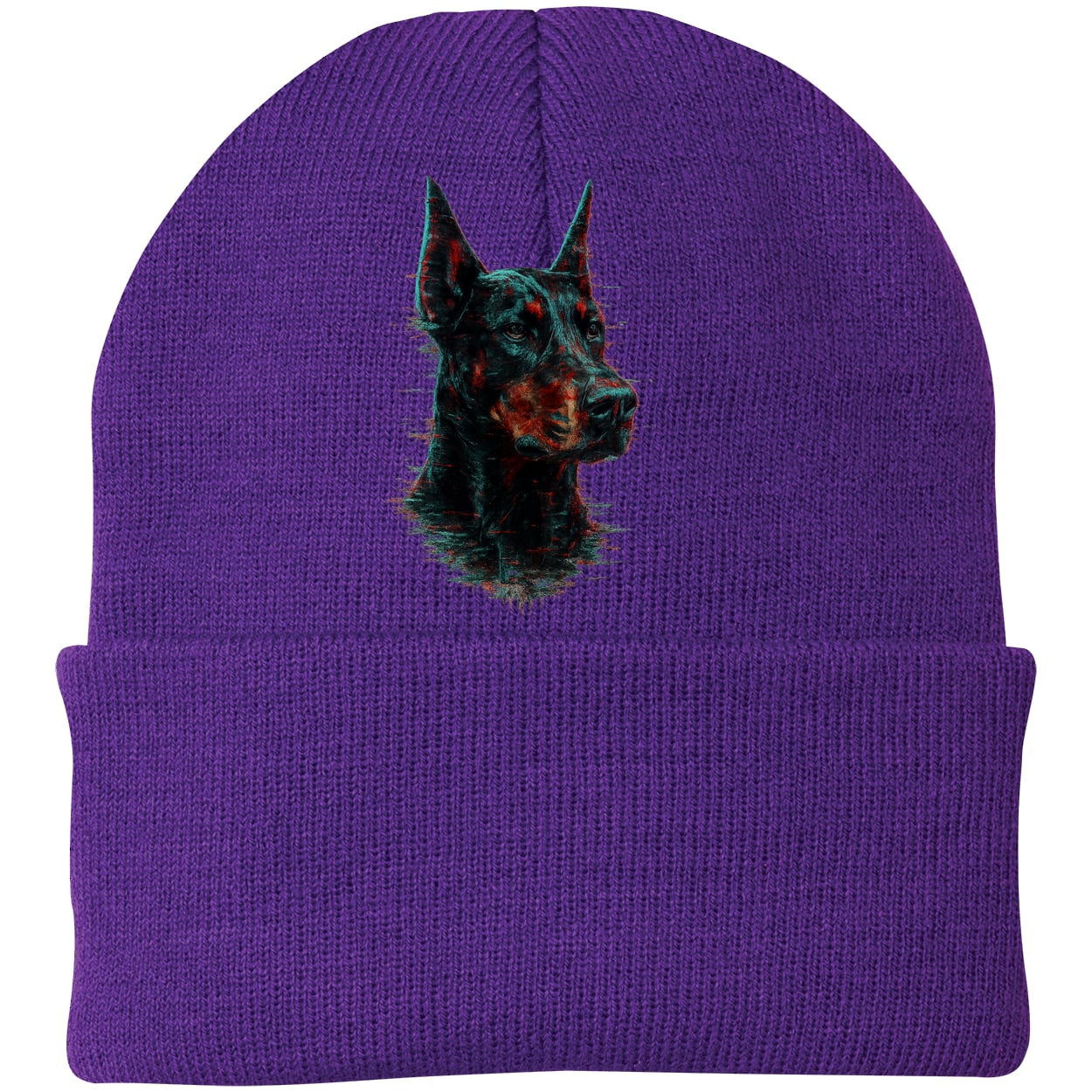 CP90 Port & Company Knit Beanie - Athletic Purple