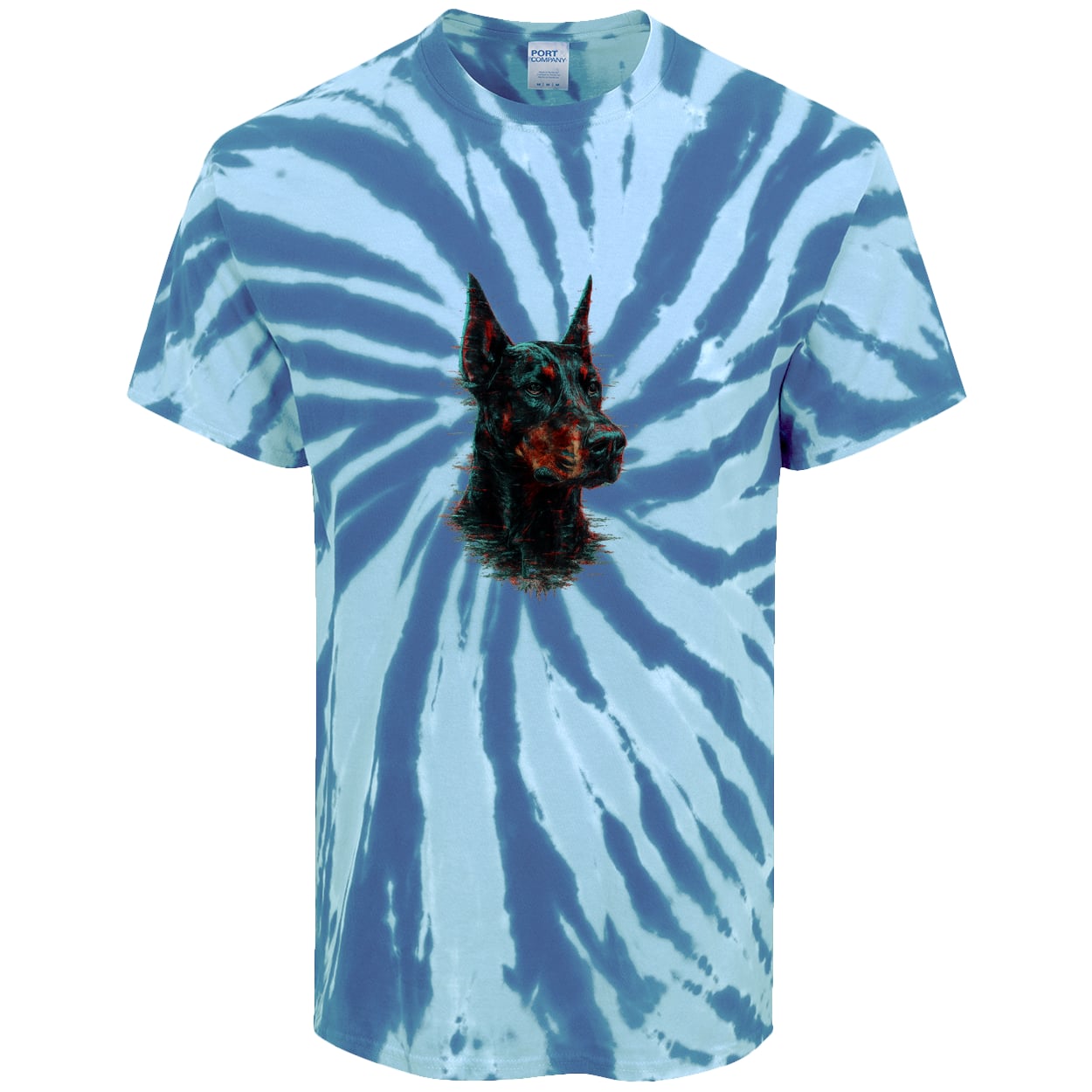 PC147 Port & Company Tie-Dye Tee - Royal