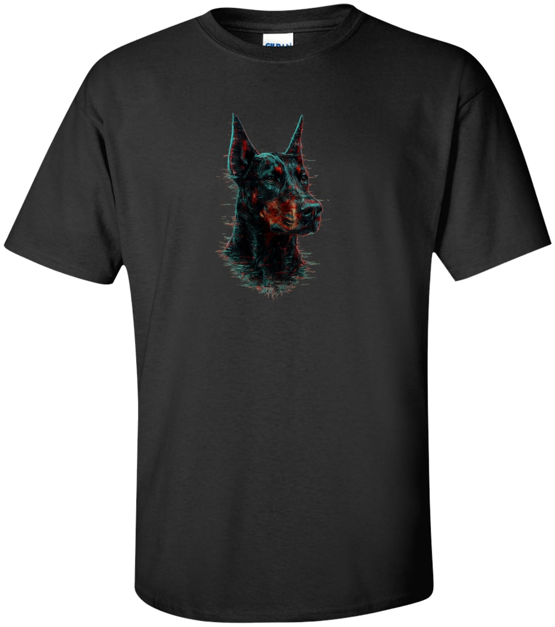 G200T Gildan Mens Tall Ultra Cotton Tee - Black