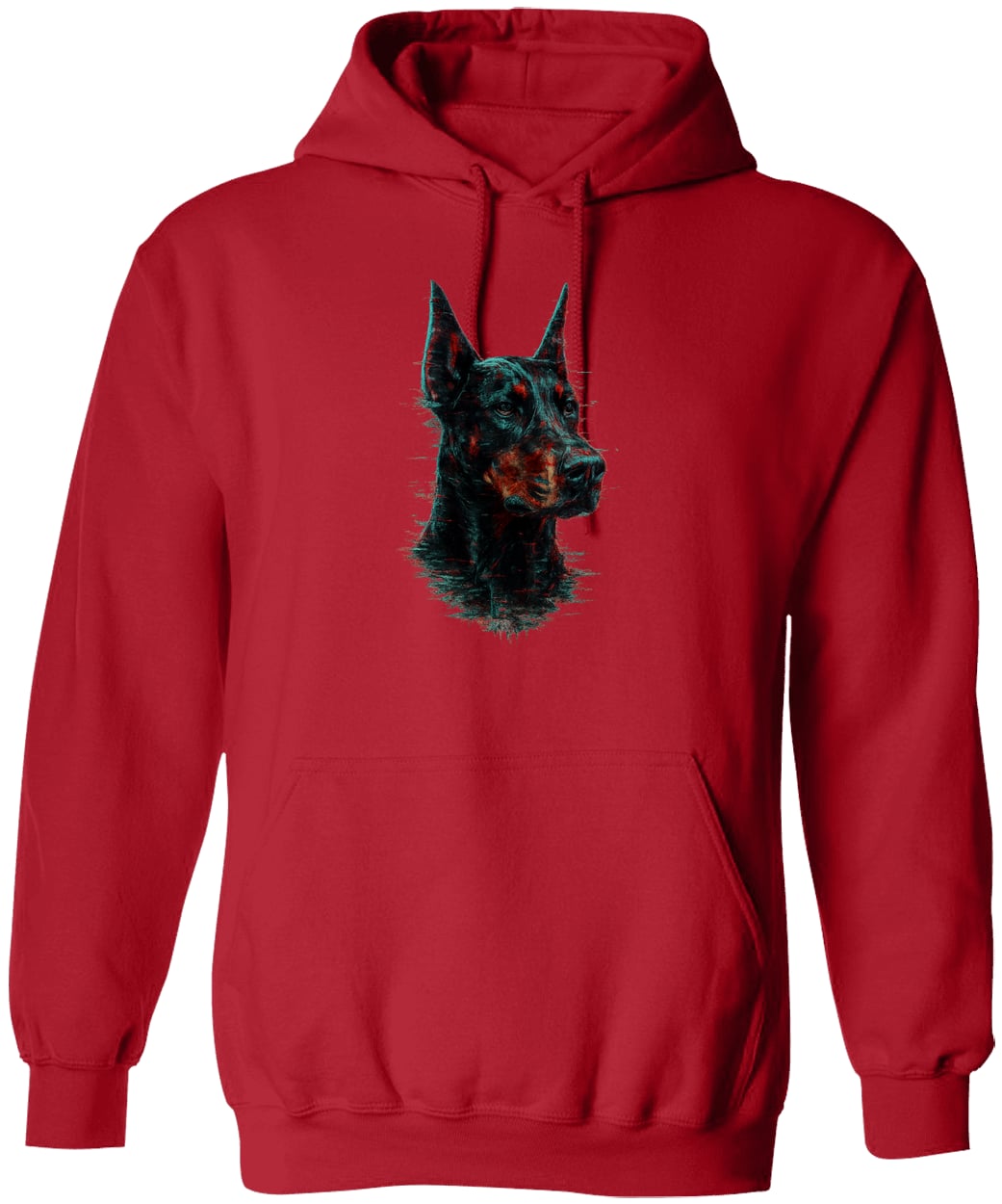 G185 Gildan Pullover Hoodie - Red