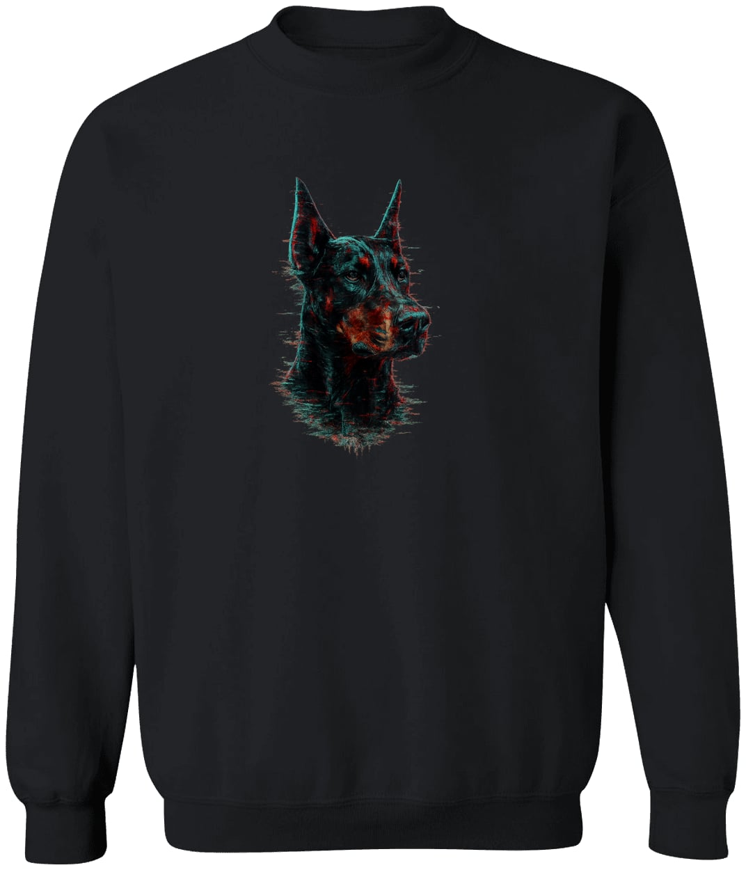 G180 Gildan Crewneck Pullover Sweatshirt - Black