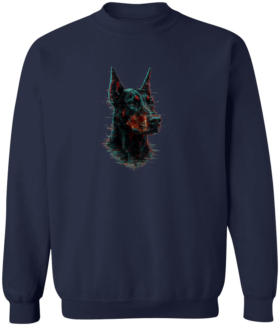 G180 Gildan Crewneck Pullover Sweatshirt - Navy