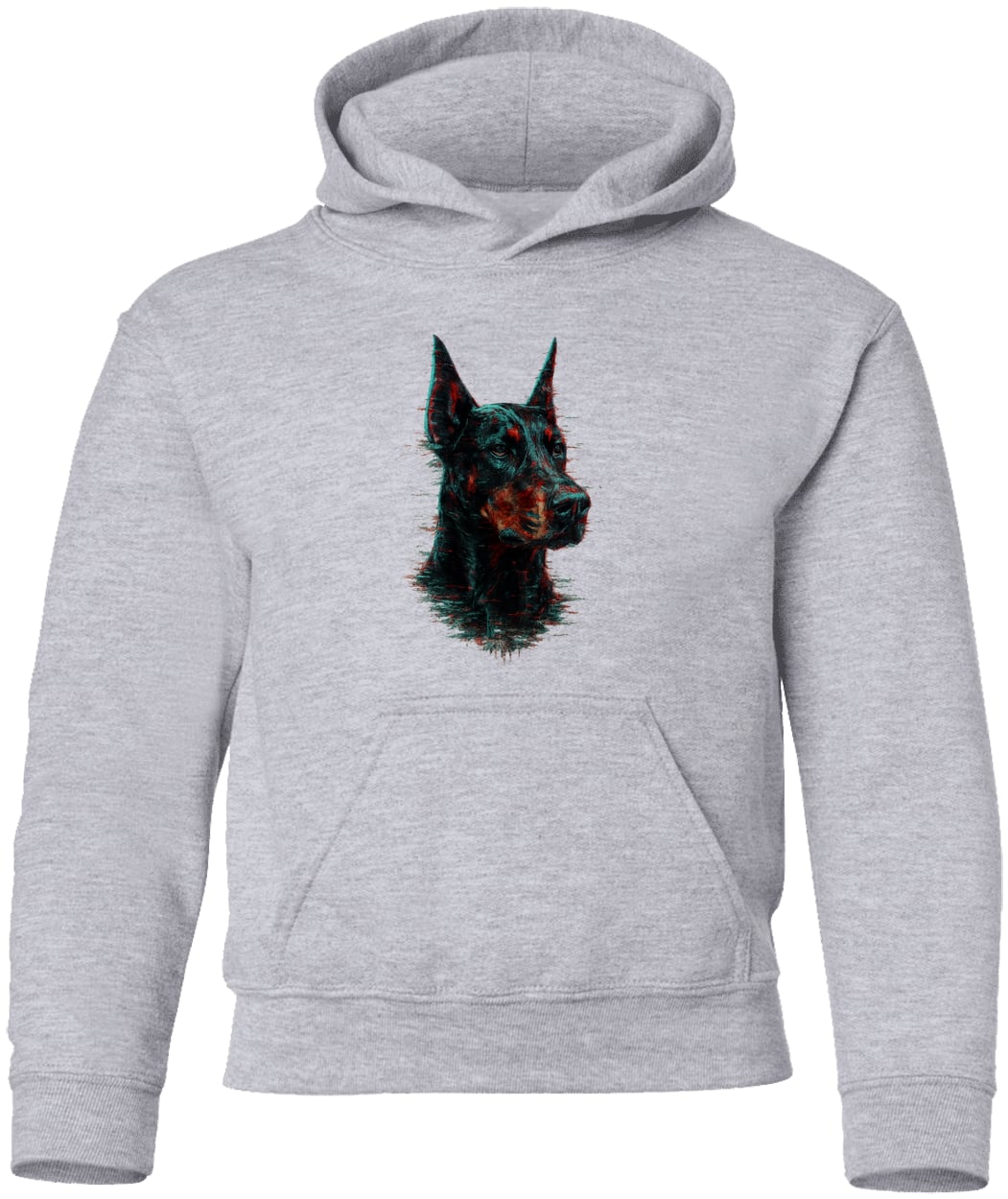 G185B Gildan Youth Pullover Hoodie - Sport Grey