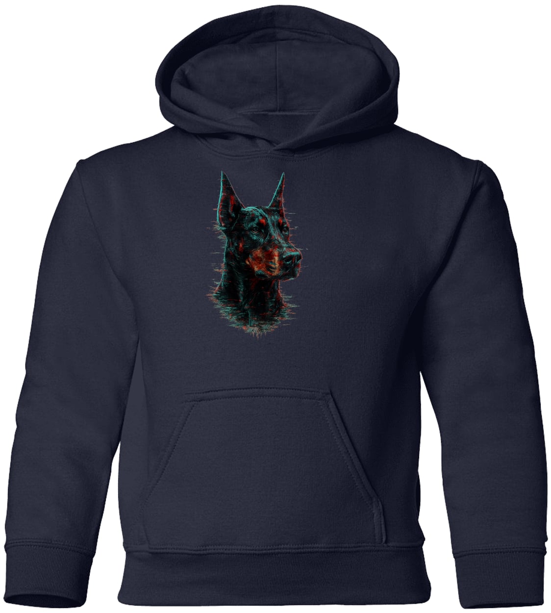 G185B Gildan Youth Pullover Hoodie - Navy