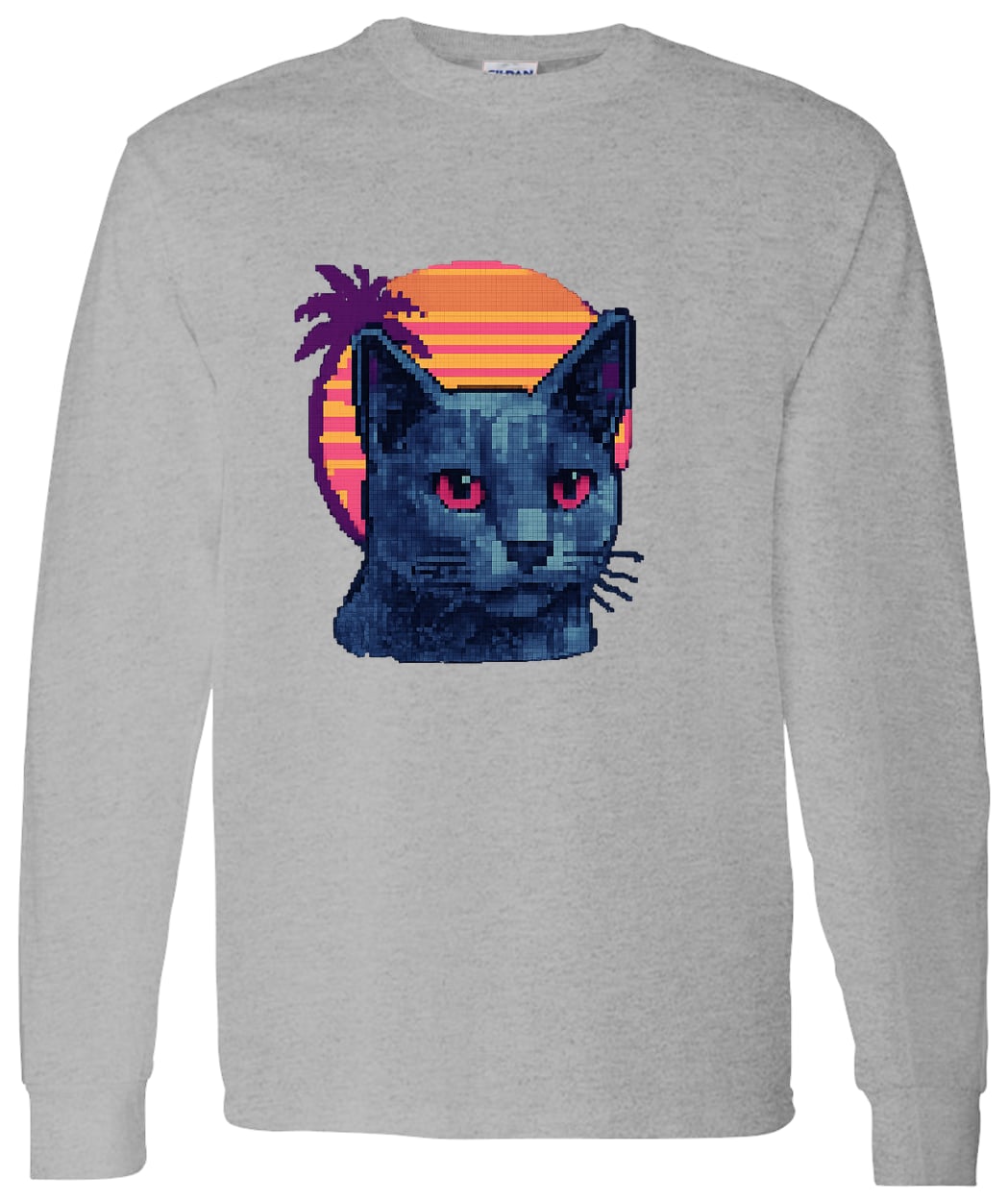 G540 LS T-Shirt 5.3 oz. - Sport Grey
