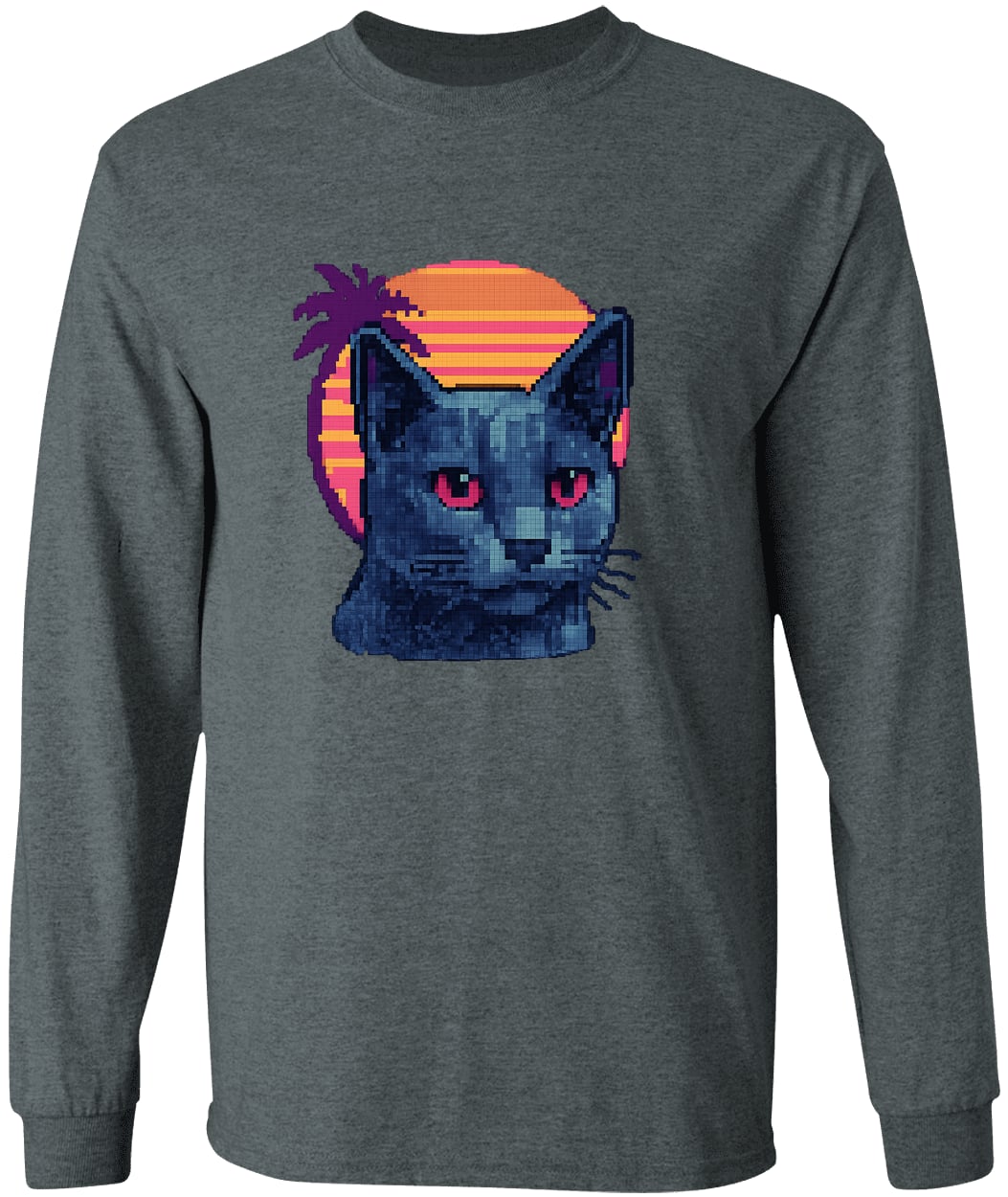 G540 LS T-Shirt 5.3 oz. - Dark Heather