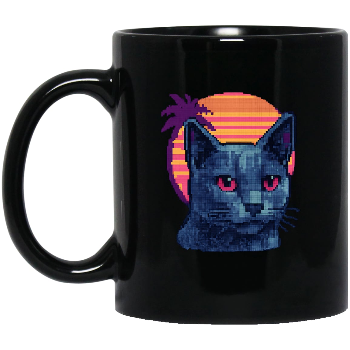 BM11OZ 11oz Black Mug Design Preview