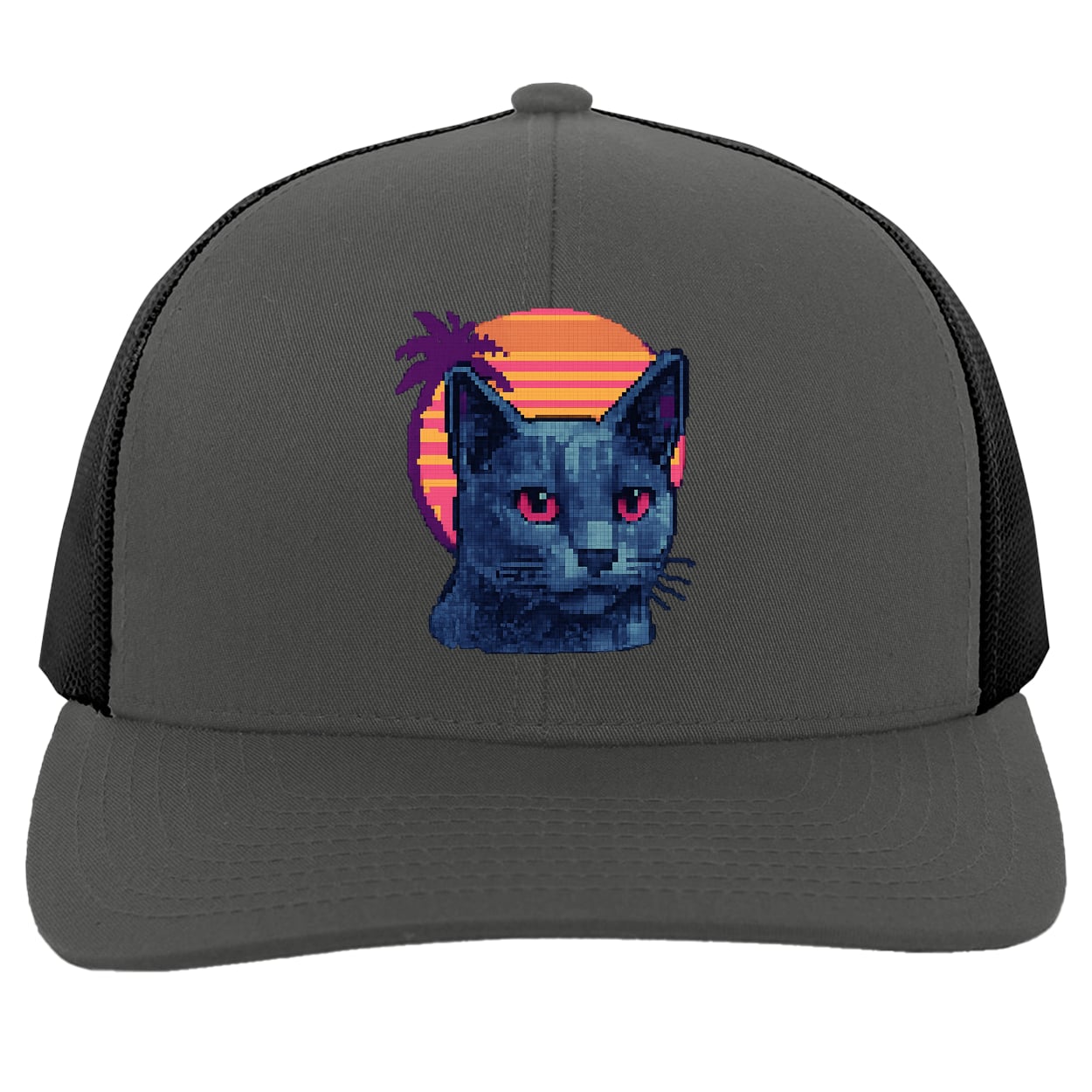 104C Trucker Snap Back - Graphite/Black