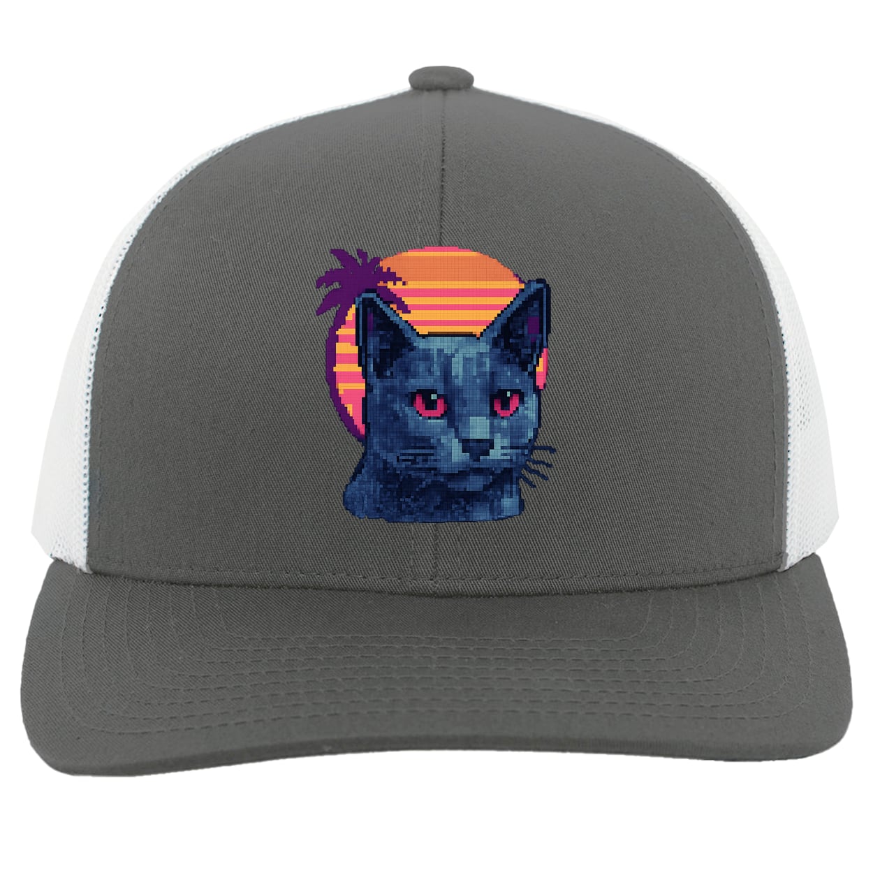 104C Trucker Snap Back - Graphite/White