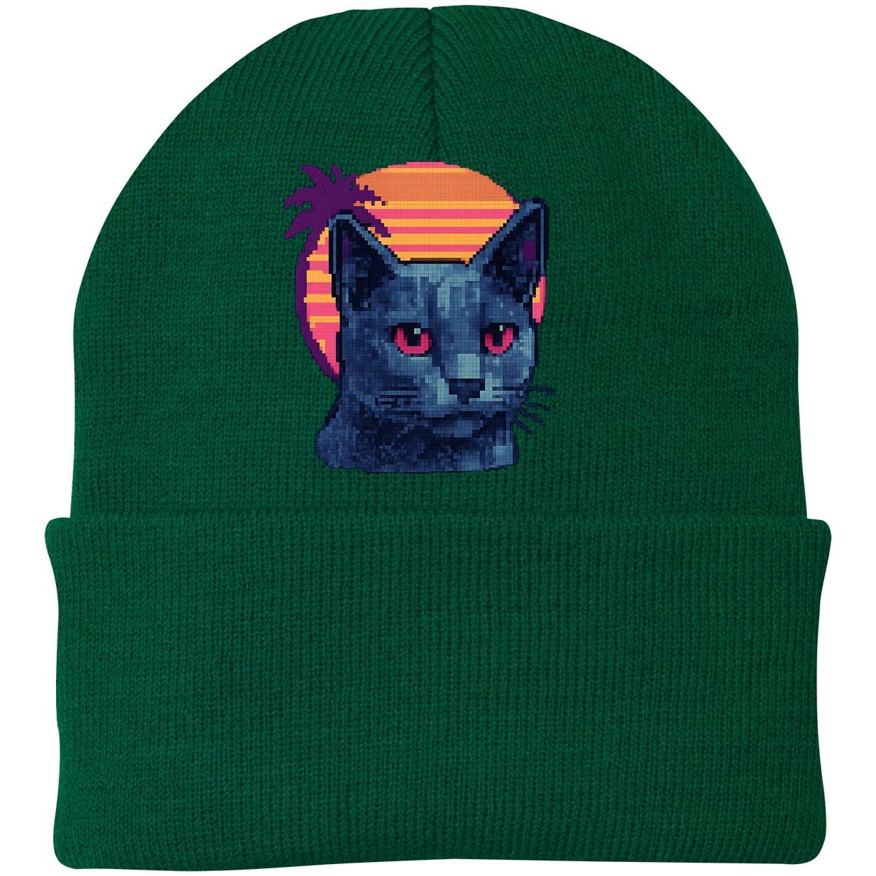CP90 Port & Company Knit Beanie - Athletic Green