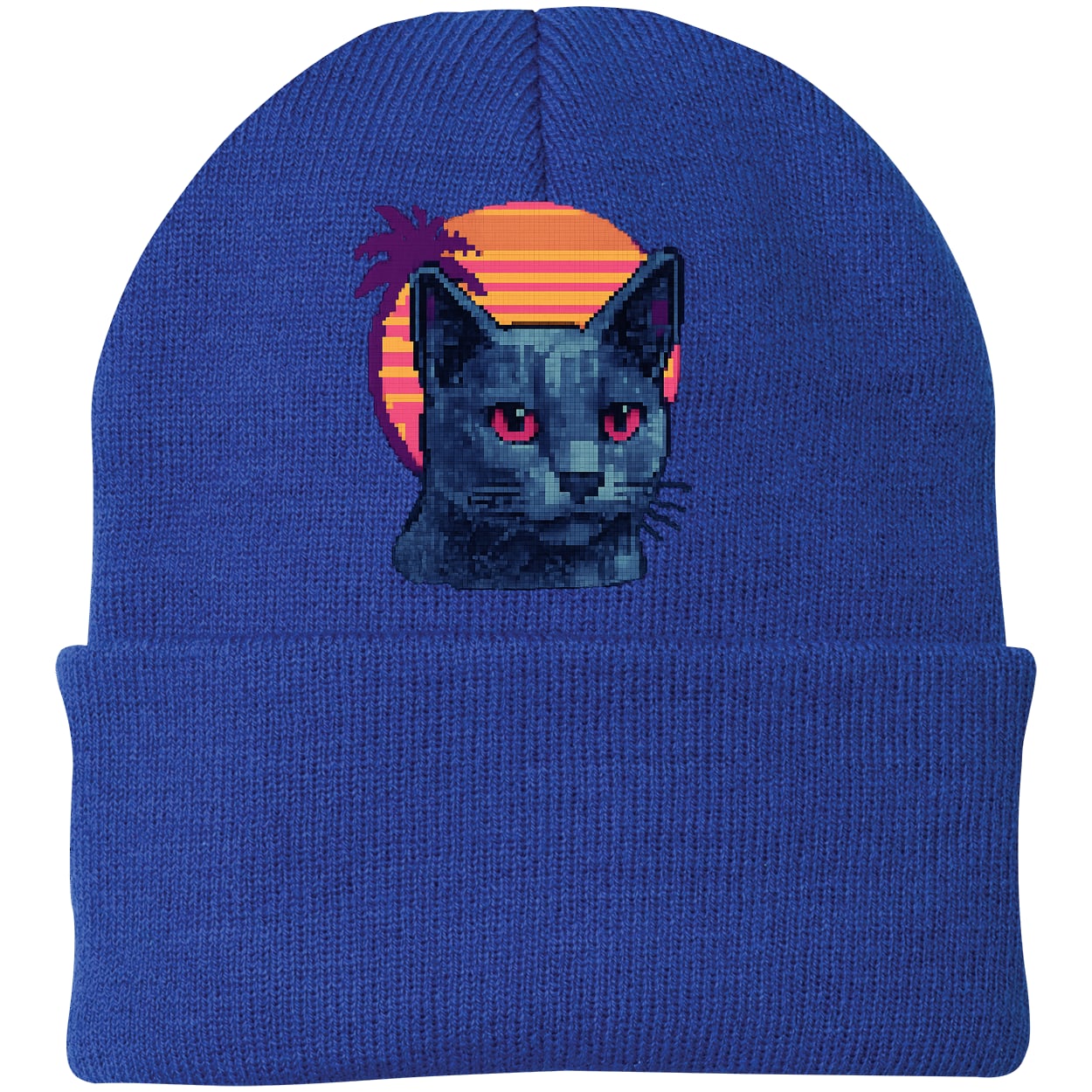 CP90 Port & Company Knit Beanie - Athletic Royal