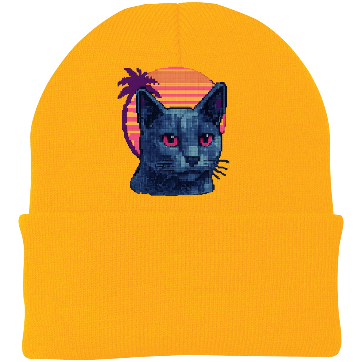 CP90 Port & Company Knit Beanie - Athletic Gold