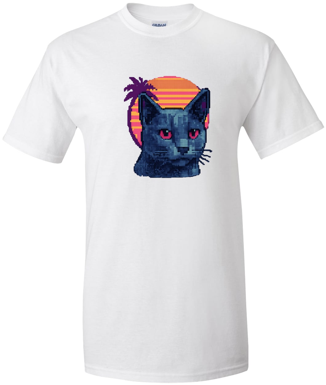 G200T Gildan Mens Tall Ultra Cotton Tee - White