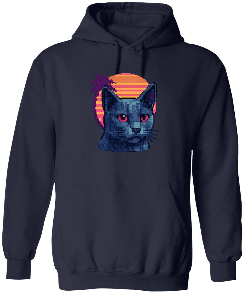G185 Gildan Pullover Hoodie - Navy