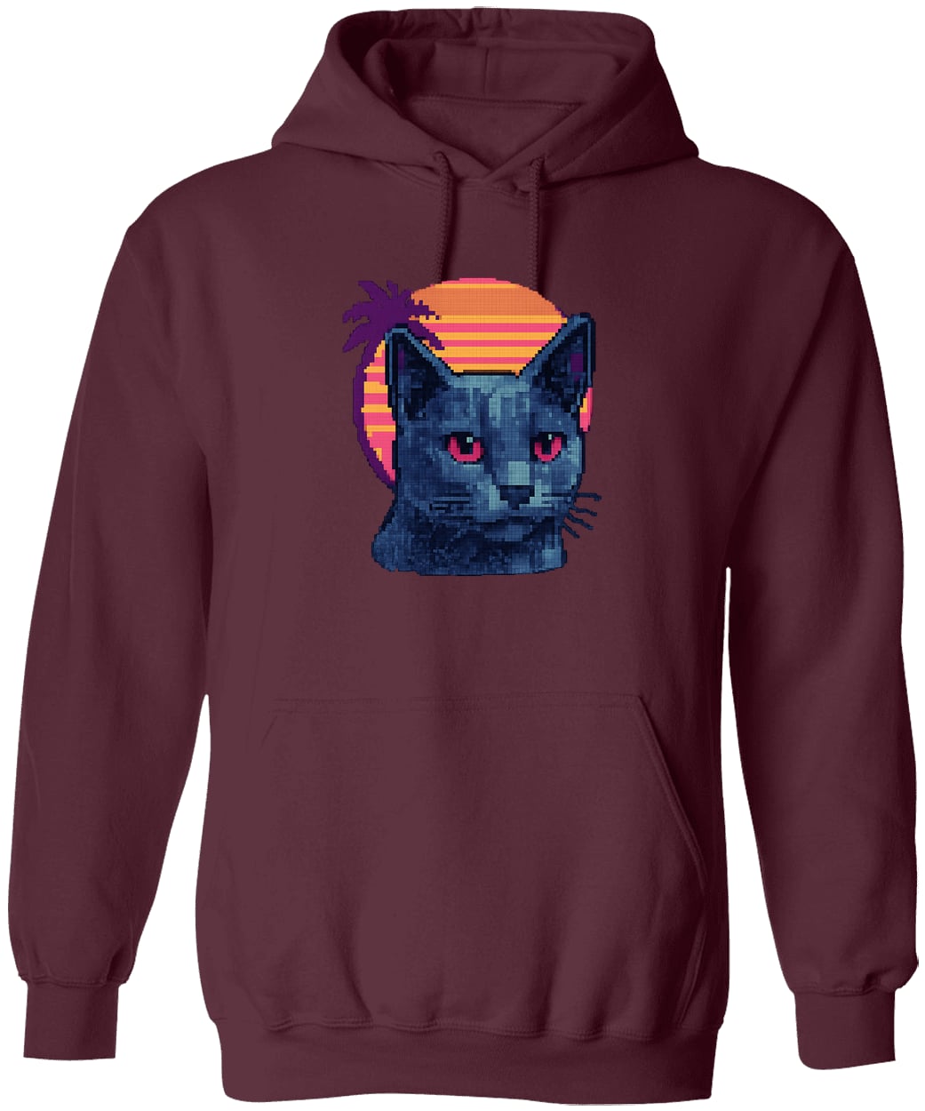 G185 Gildan Pullover Hoodie - Maroon