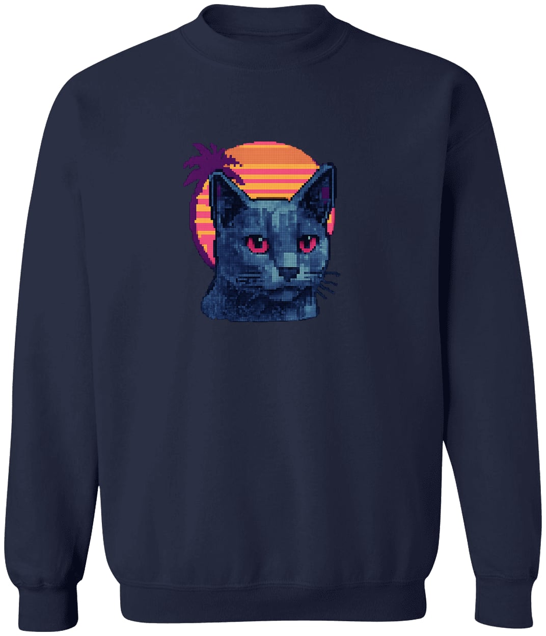 G180 Gildan Crewneck Pullover Sweatshirt - Navy