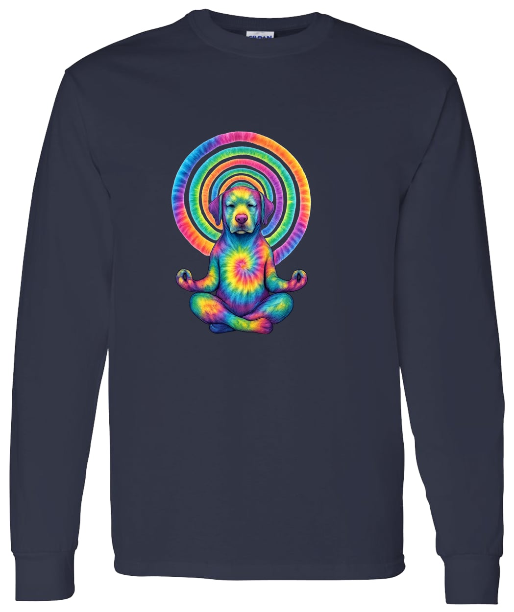 G540 LS T-Shirt 5.3 oz. - Navy