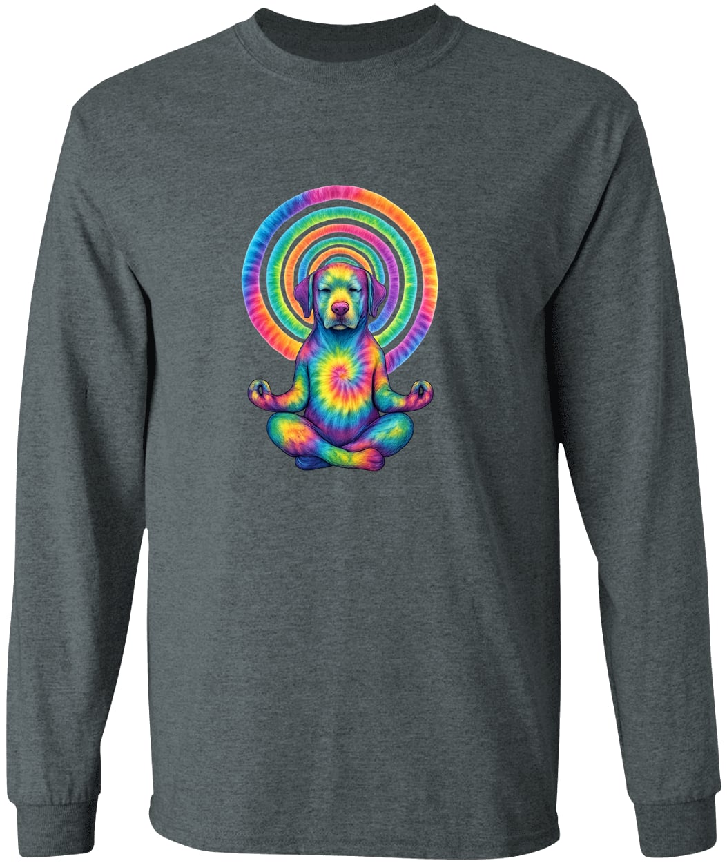 G540 LS T-Shirt 5.3 oz. - Dark Heather